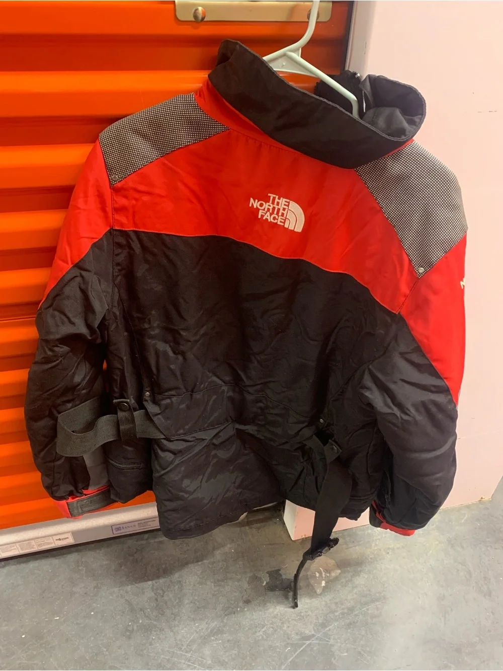 The North Face Red Black Gray Ski Jacket